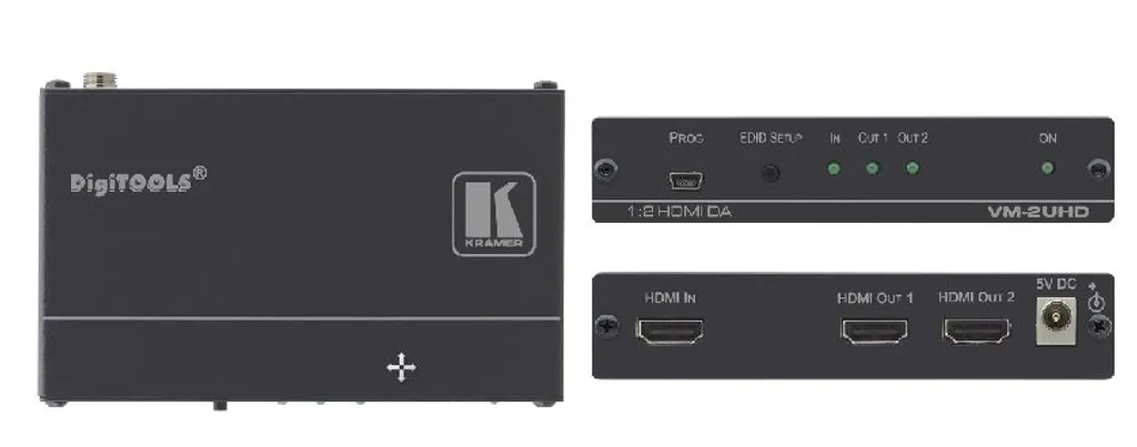 Distributeur HDMI 1:3 Kramer VM-3H2 4K HDR Amplificateur de Signal TV