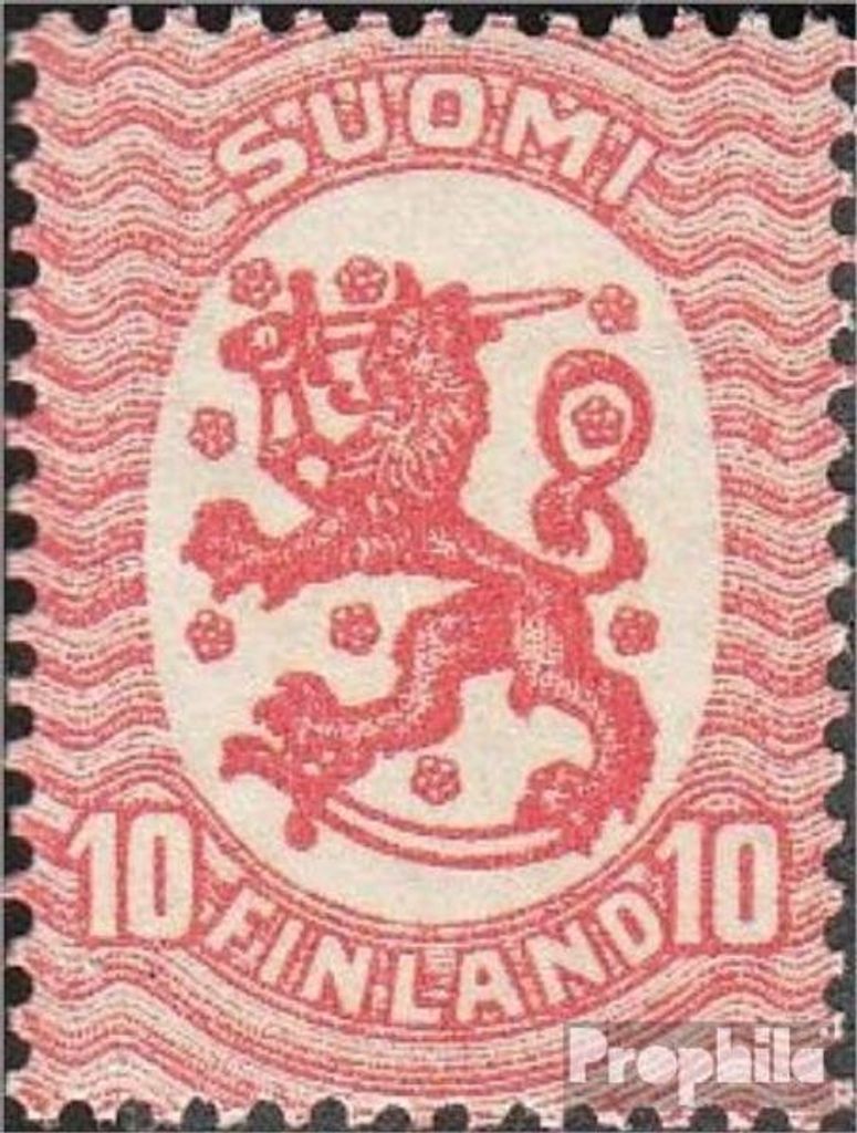 Briefmarken Finnland 1917 Mi 70A postfrisch Freimarken: Produktbild 