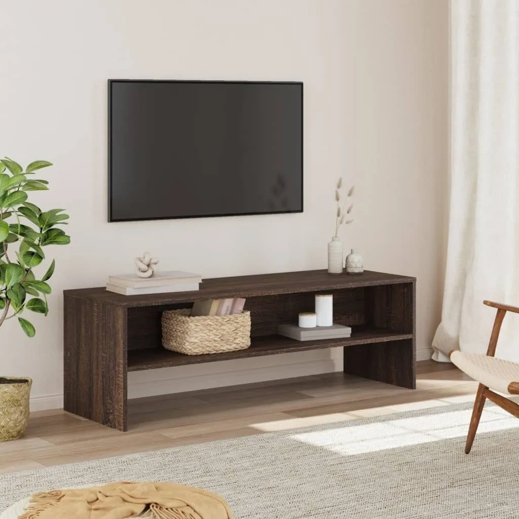 Mobile Porta TV Rovere Marrone 120cm Maison Exclusive - Offerta