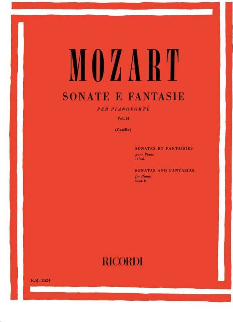Sonate e fantasie vol.2 (no.12-19)per pianoforte