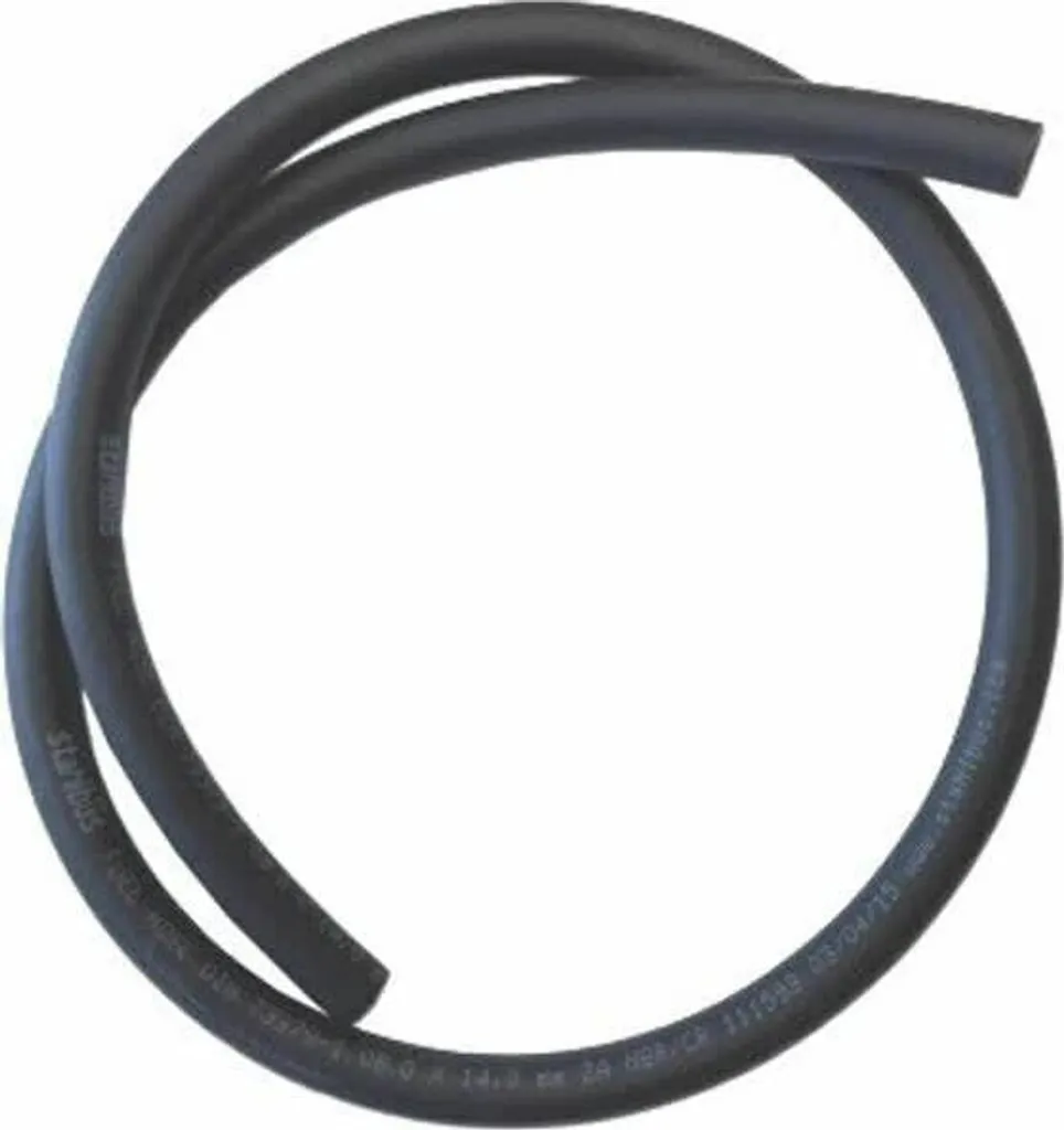 Tuyau essence 8x14mm Stahlbus en NBR résistant aux hydrocarbures - 1m