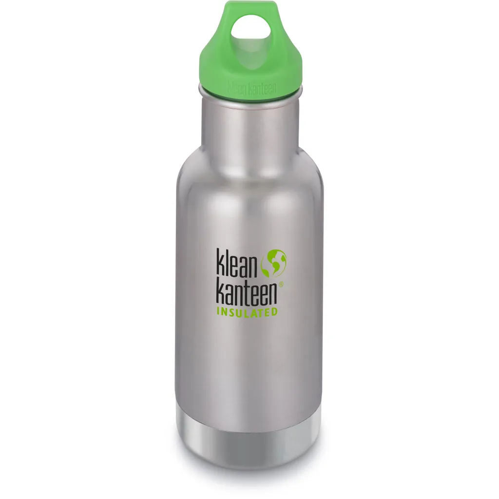 Gourde anti-fuite enfant Kid Kanteen isotherme inox argent sans goût plastique