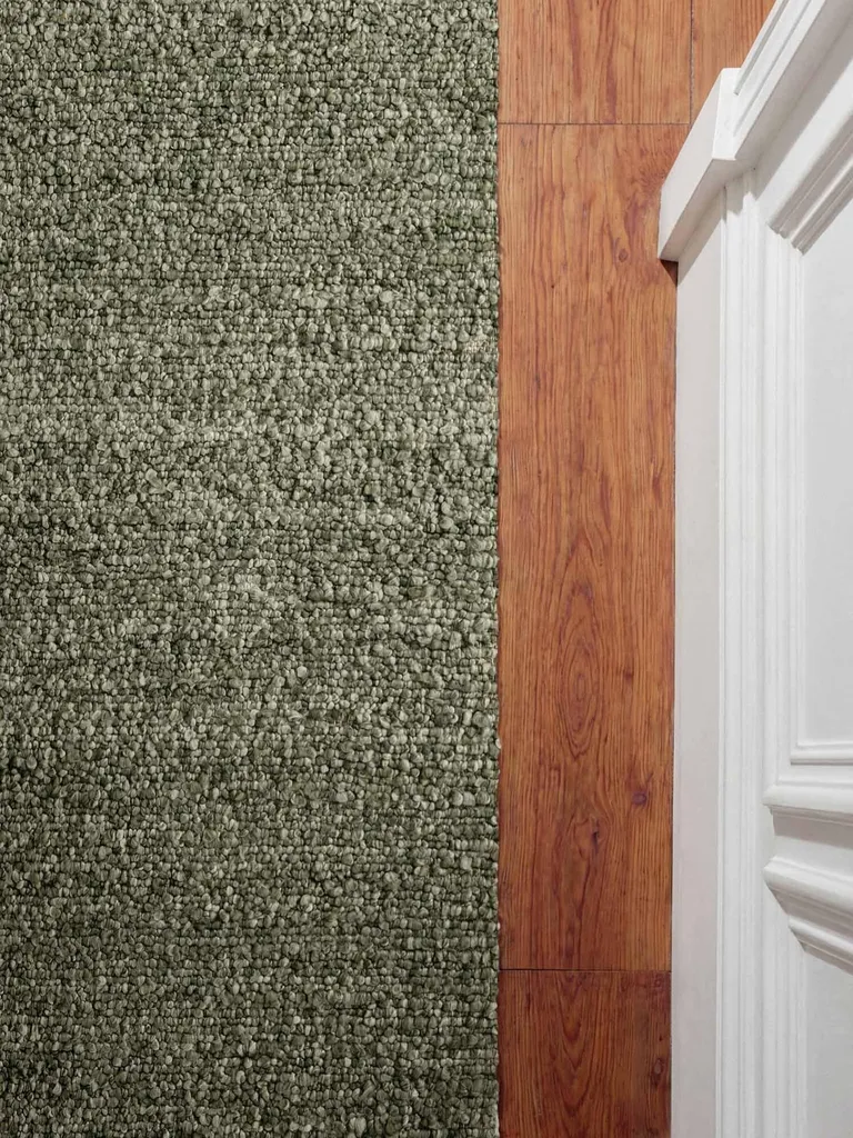 Tapis Ted Baker Notting Hill Soft Bouclé Vert Portobello Chic