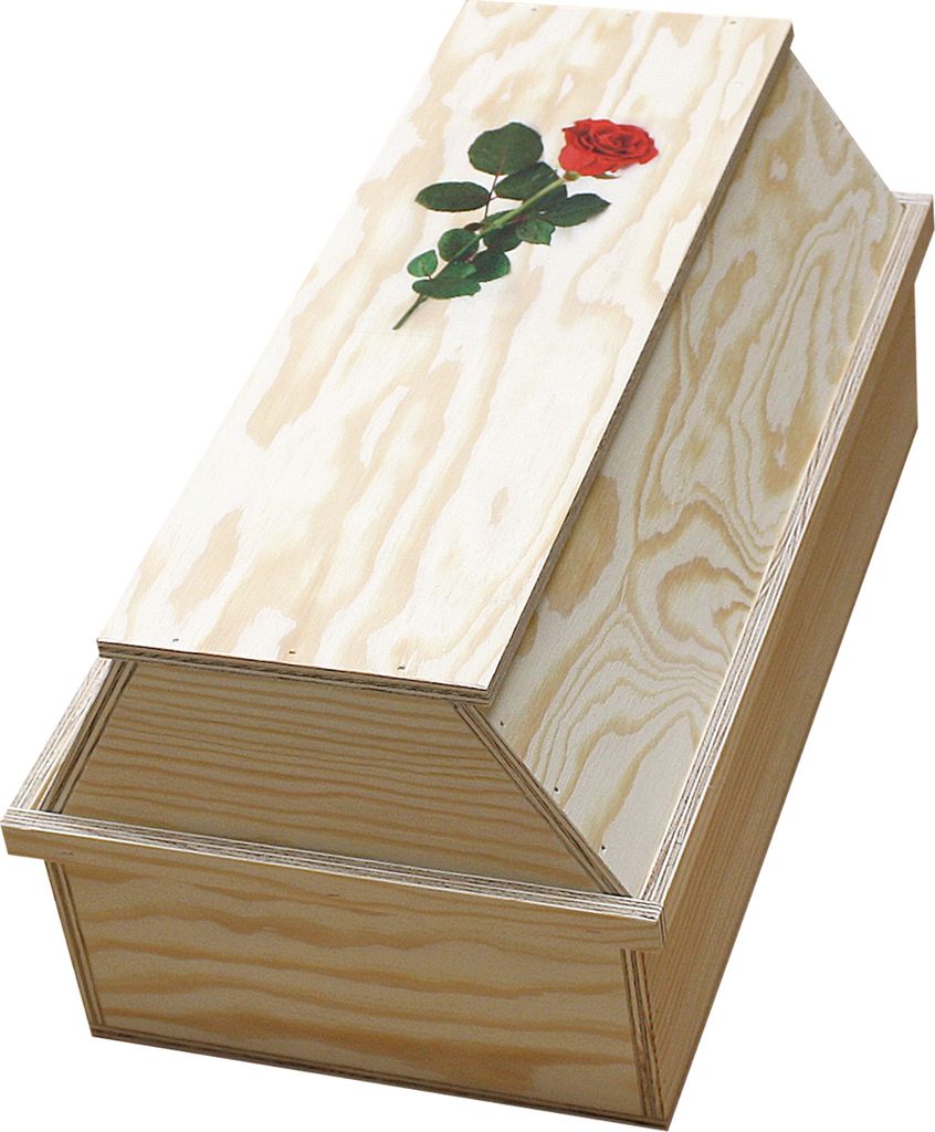 Elmato 10172 Tiersarg Sarg Beerdigung Bestattung Holz, Produktbild 