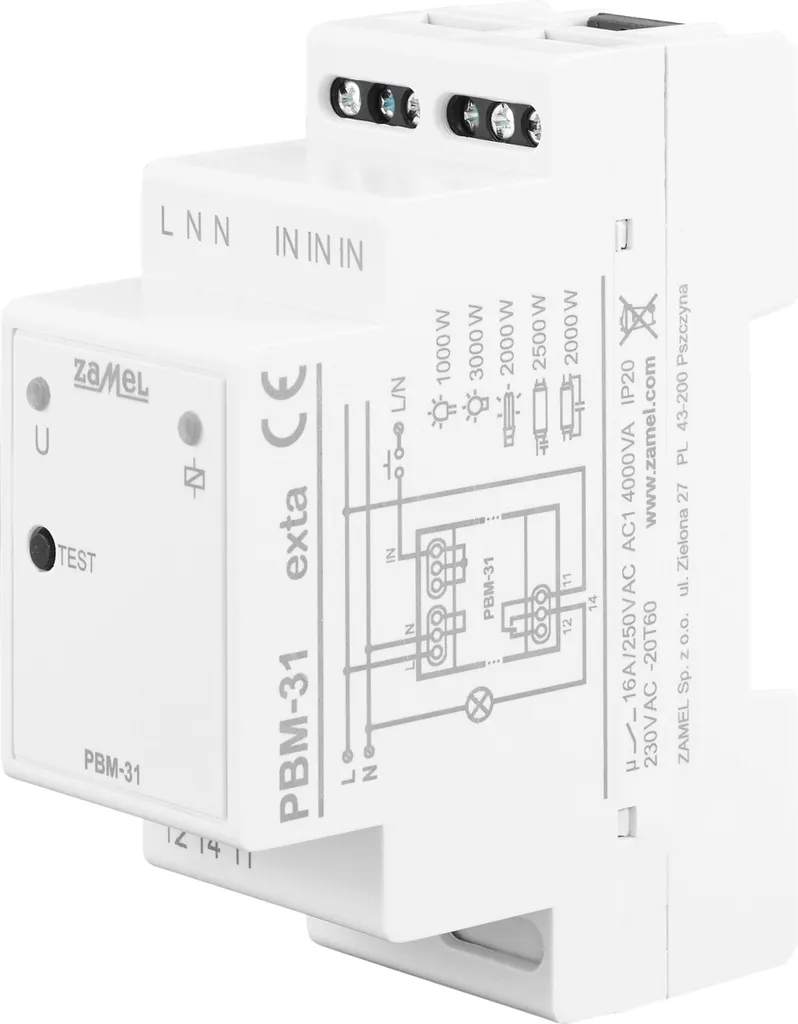Zamel PBM-31 Relè Bistabile Eco-Sostenibile: Lunga Vita ai tuoi LED