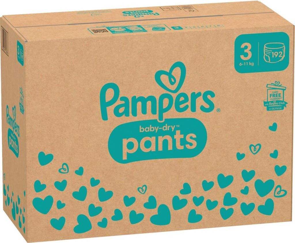 Pampers® 8006540710678 Pannolini Pampers® baby-dry™ scatola Immagine del prodotto 