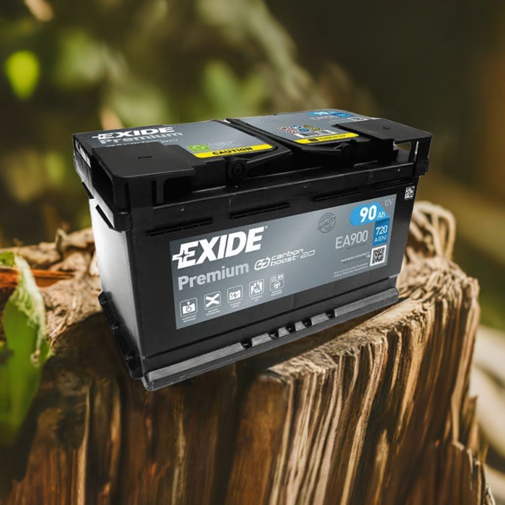 Exide EA900 Premium Carbon Boost 90Ah 720A Autobatterie Produktbild 