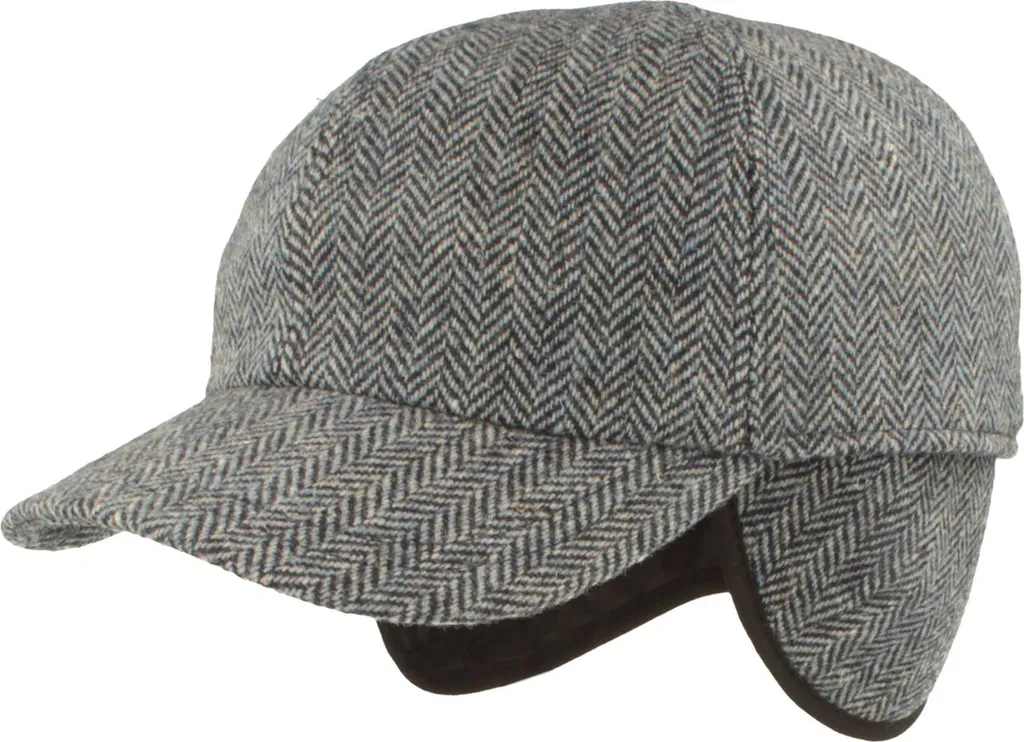 Berretto Baseball Lana Hut-Breiter | Stile Invernale con Paraorecchie