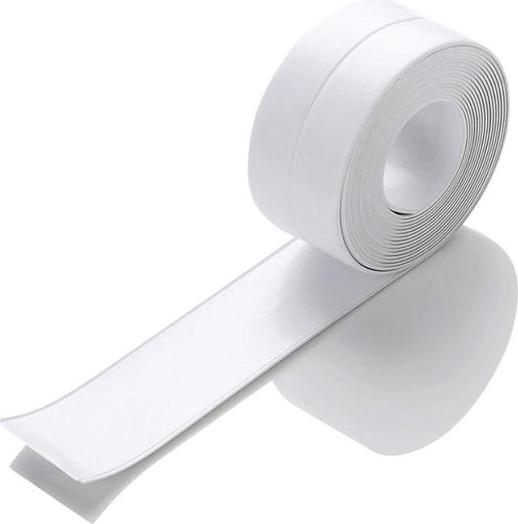 Selbstklebendes Dichtungsband, 2 Rollen, wasserfest, für Toiletten, als Ersatz für herkömmliche Dichtungsmasse, Dichtungsband für Badezimmer, B...