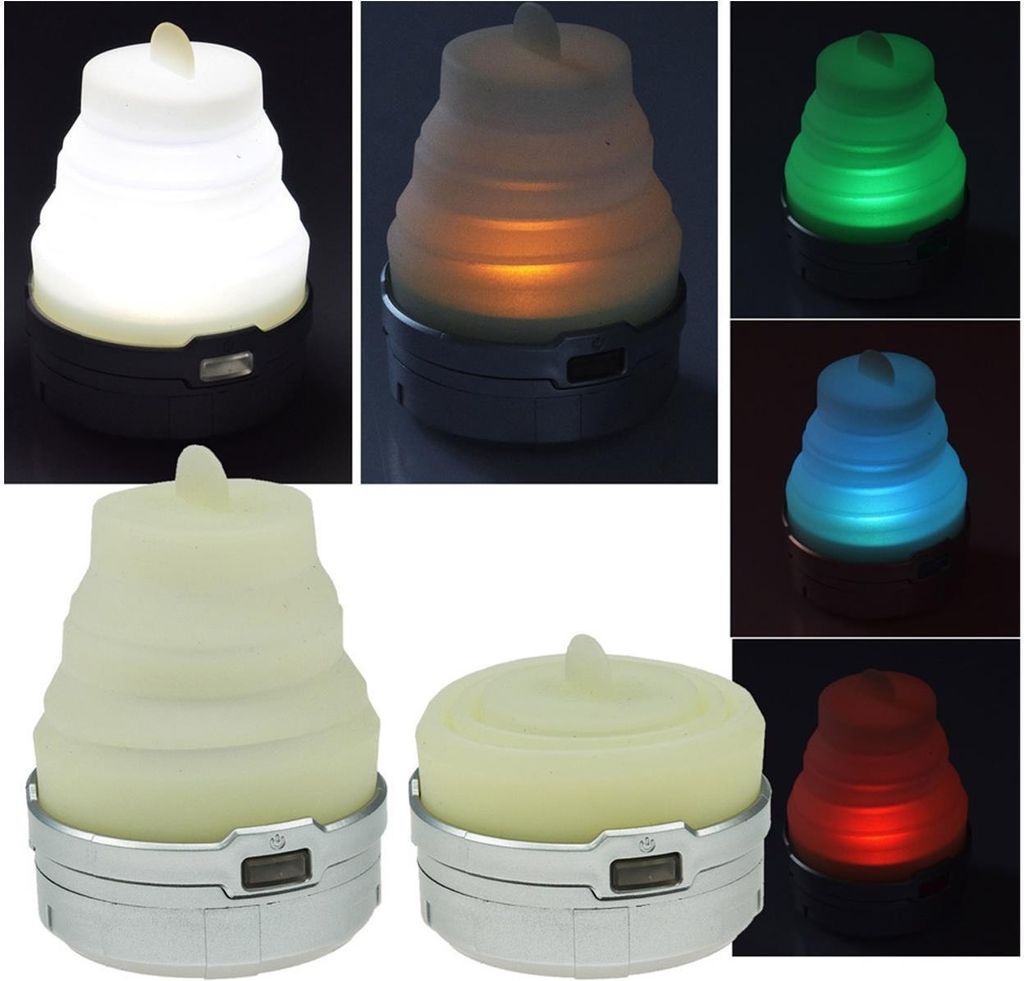 LED Ziehharmonika Camping-Leuchte Produktbild 