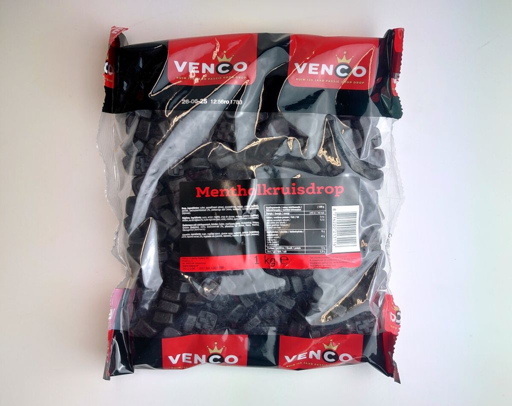 Venco Mentholkreuz Lakritz 1 Kilo Produktbild 