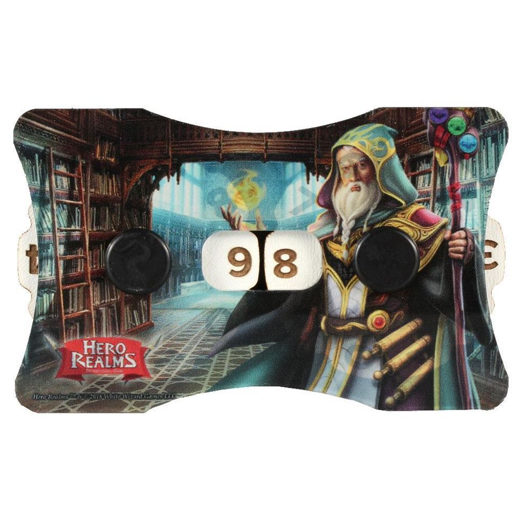 Blackfire Life Counter - Hero Realms Wizard