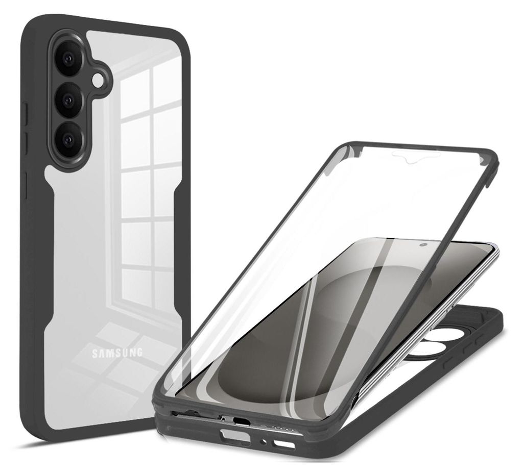 360° Grad Hülle für Samsung Galaxy S26 vollschutz mit Produktbild 