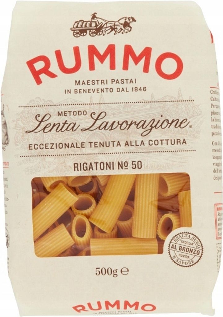 Rigatoni Nudeln n. 50 500g - Rummo Produktbild 