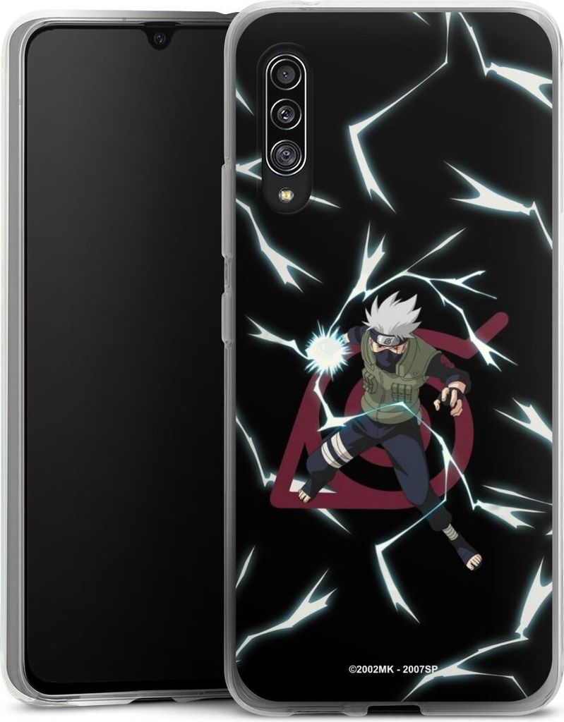 DeinDesign Handyhülle für Samsung Galaxy A90 5G Silikon Hülle Case Smartphone Schutzhülle Naruto Shippuden Offizielles Lizenzprodukt Kakashi