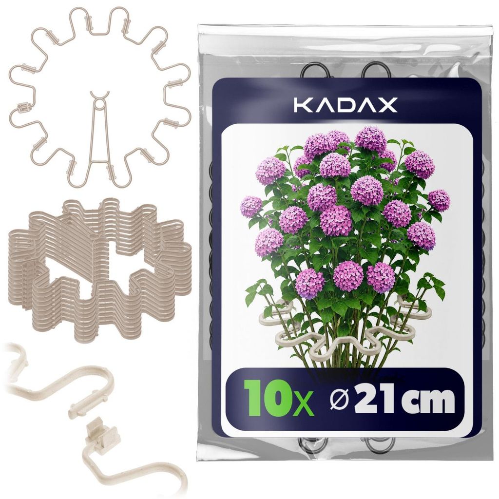KADAX Supporti per piante perenni rotondi Ø 21 cm, set da Immagine del prodotto 