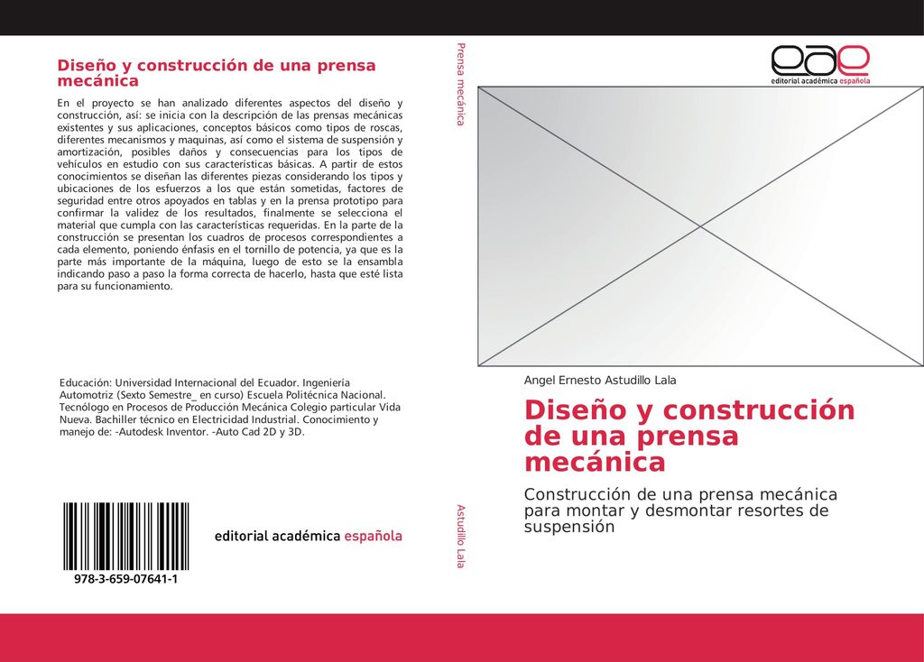 Diseño y construcción de una prensa mecánica