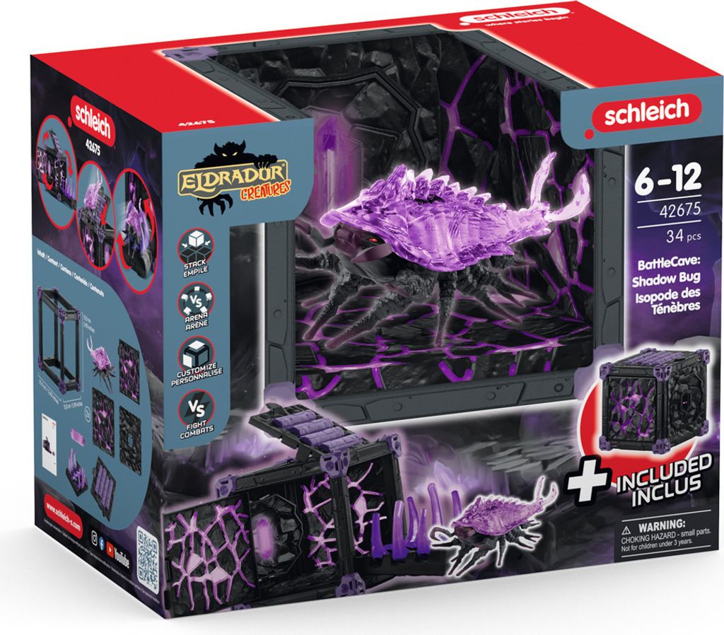 Schleich Eldrador BattleCave Schattenassel