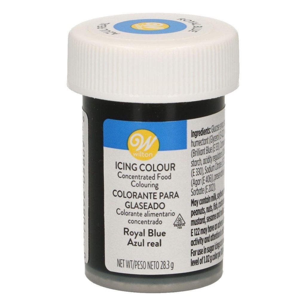 Wilton Glasurfarbe Royal Blue 28 g Produktbild 