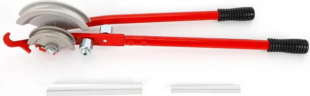 Piegacilri - Utensile manuale per piegare tubi - 15/22 mm per tubi in rame e alluminio - Per tubi dei freni - Plastica - Rosso