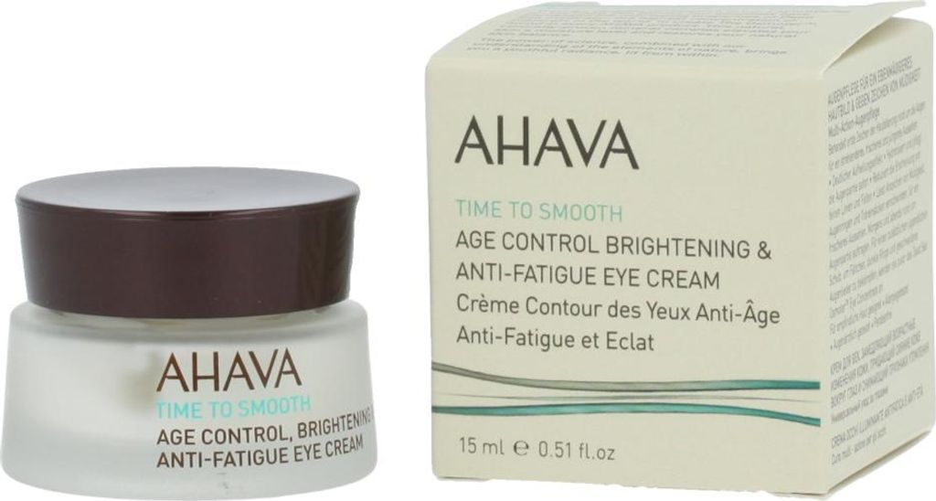 Ahava Time To Smooth aufhellende Augencreme Age Control Brightening & Anti-Fatigue Eye Cream 15 ml