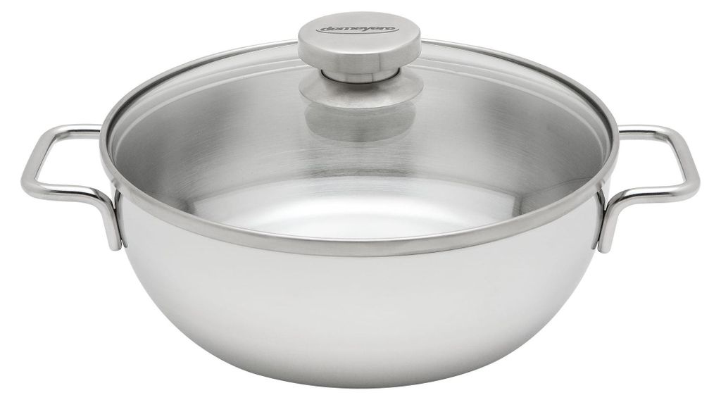 Demeyere - Patelnia sauté z pokrywką Apollo 28 cm Zdjęcie produktu 