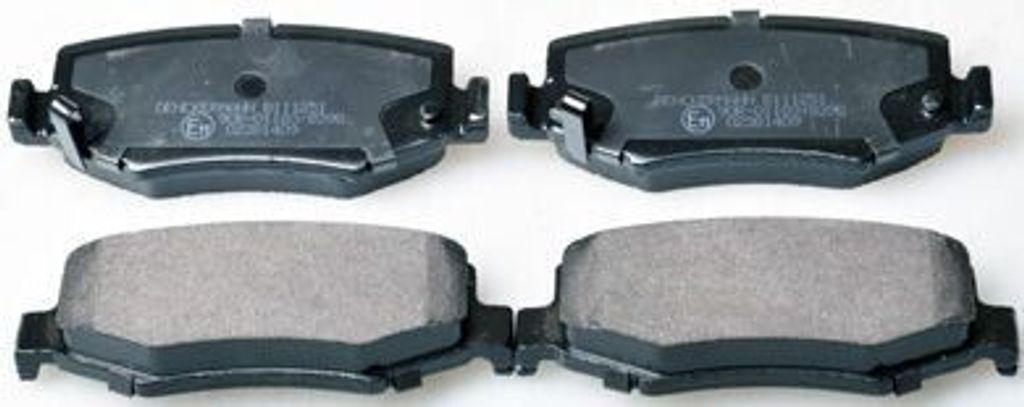 DENCKERMANN Bremsbeläge Satz Hinten Bremsklötze für JEEP WRANGLER III (JK) B111251