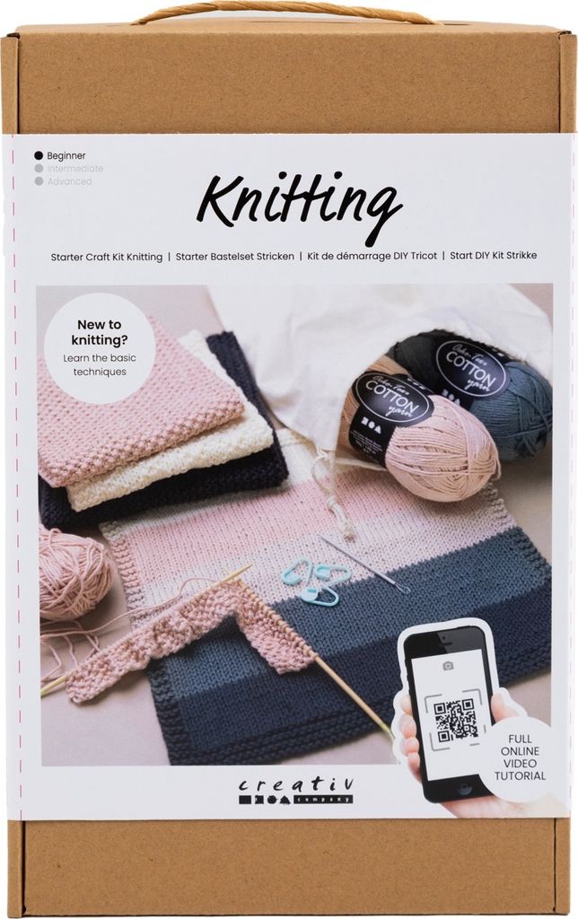 Creativ Company CC Starter-Set Stricken lernen Produktbild 4