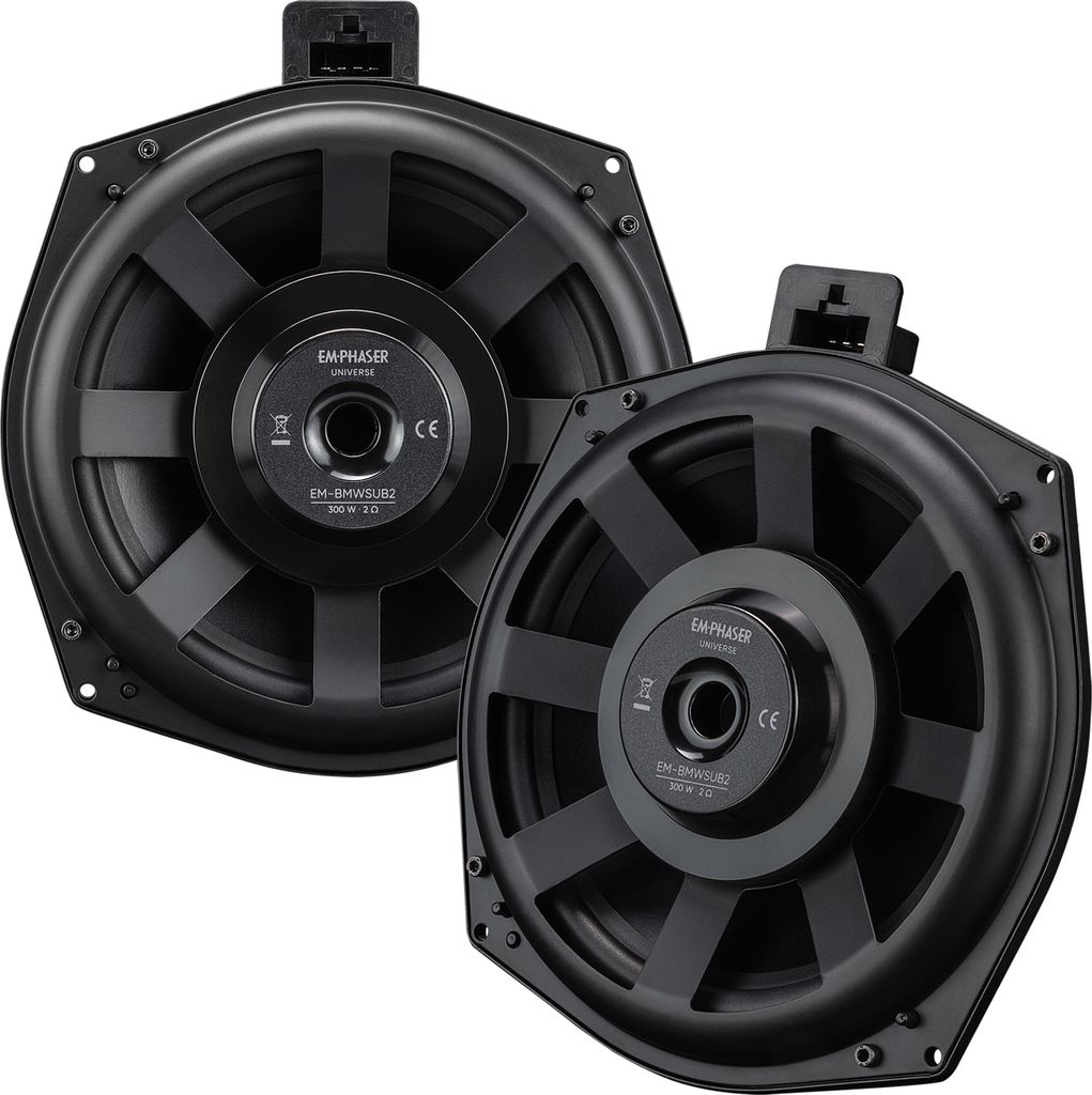 Emphaser EM-BMWSUB2 | 2-Stück Untersitz - Subwoofer für BMW Produktbild 
