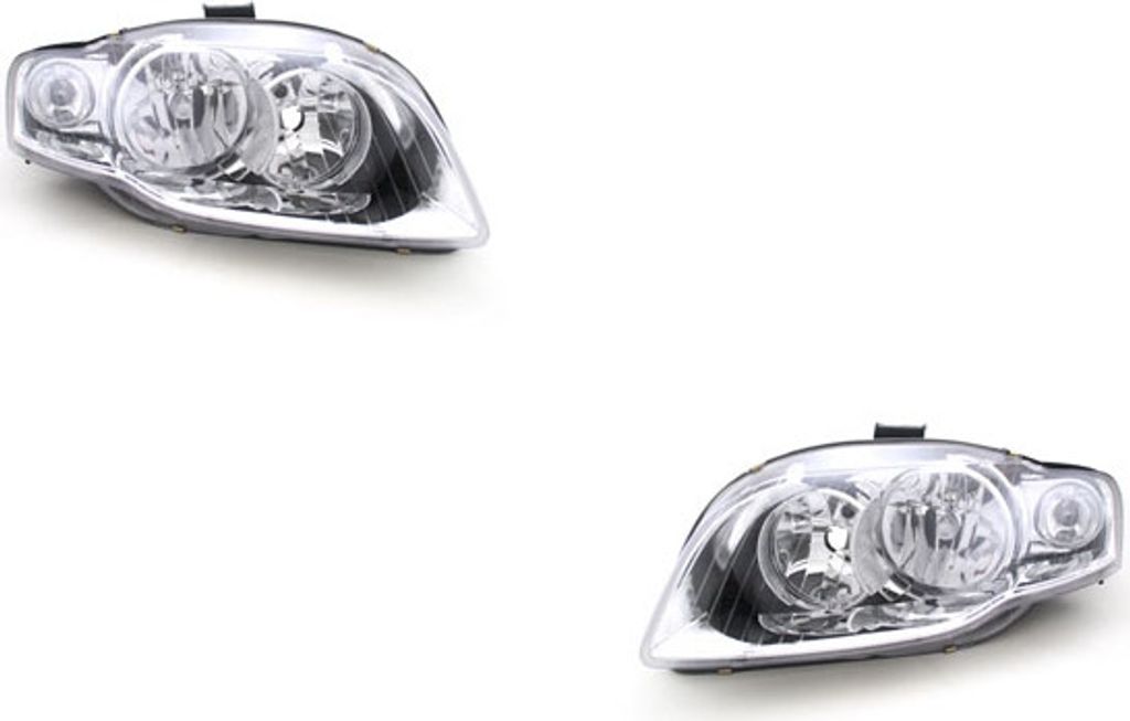 Scheinwerfer passend für Audi A4 8E 11/2004-06/08 H7 H7 Set Links Rechts 8E0941003BK 8E0941004BK Johns