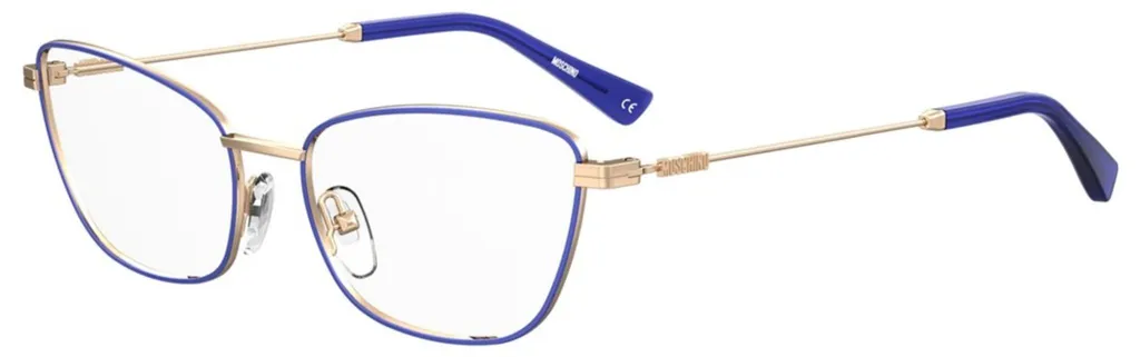 Lunettes de soleil femme Moschino Bleues pour Conduite et Vacances