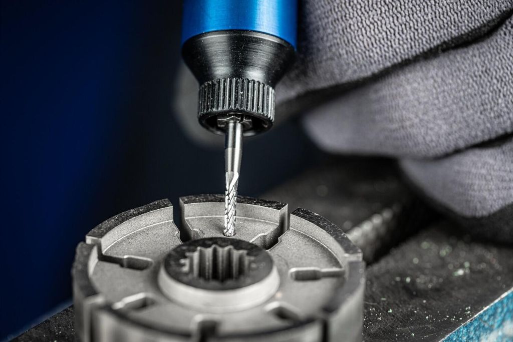 Kleinfrässtift Form WRC D.2mm Kopf-L.10mm Schaft-D.3mm HM Verz.3 Plus PFERD