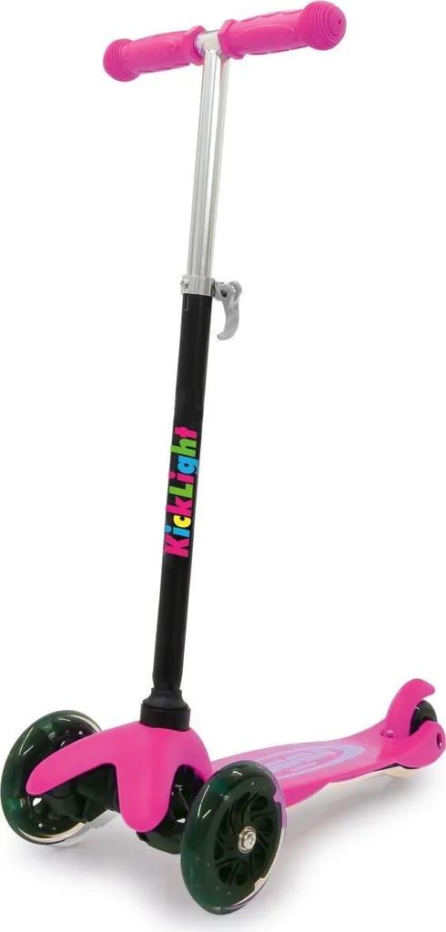 Jamara KickLight Scooter Rose 460497 - Trottinette Enfants avec LED