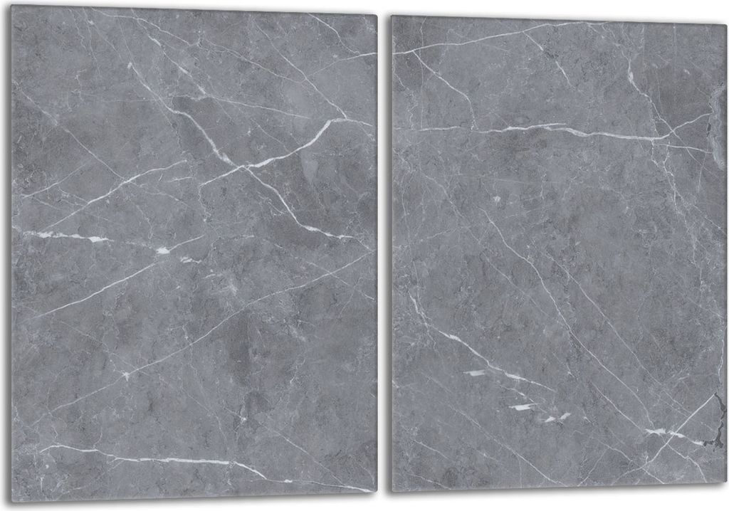 Glasherdplattenschutz 2x40x52 Marmor