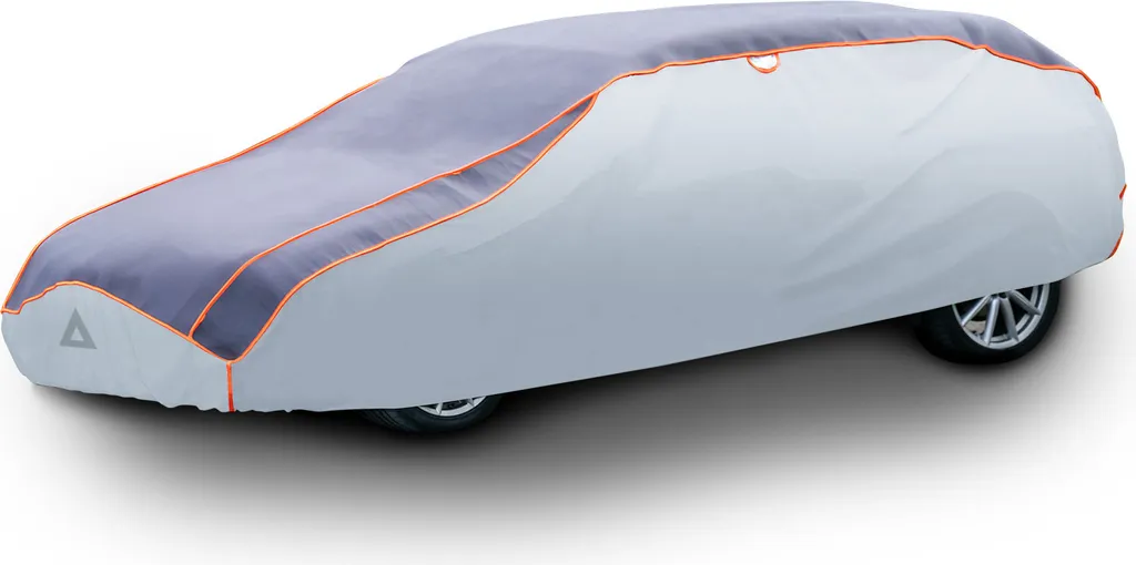 XPOtool copertura completa da garage per auto di dimensioni M 431x165x119cm Protezione contro la grandine, impermeabile, protettiva della vernice, copertura per auto con prese d'aria, catarifrangenti, cinghie di tensione