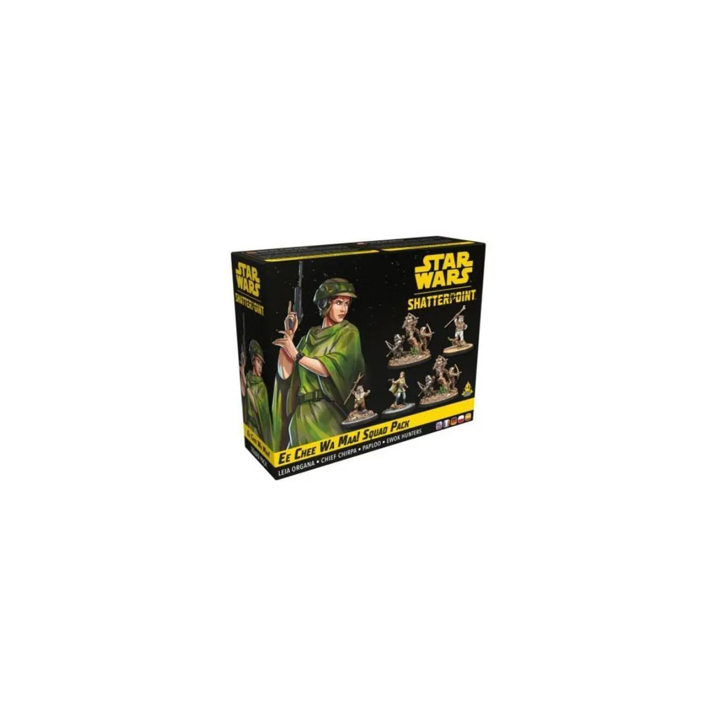 Star Wars Shatterpoint Ee Chee Wa Maa Squad Pack Extension Jeu Figurines