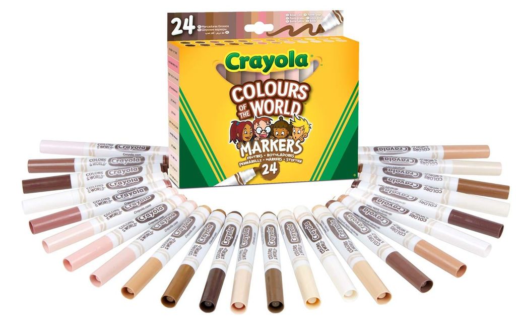 Crayola 58-7804, 24 Farben, Mehrfarbig, Mehrfarbig, Rund, Produktbild 
