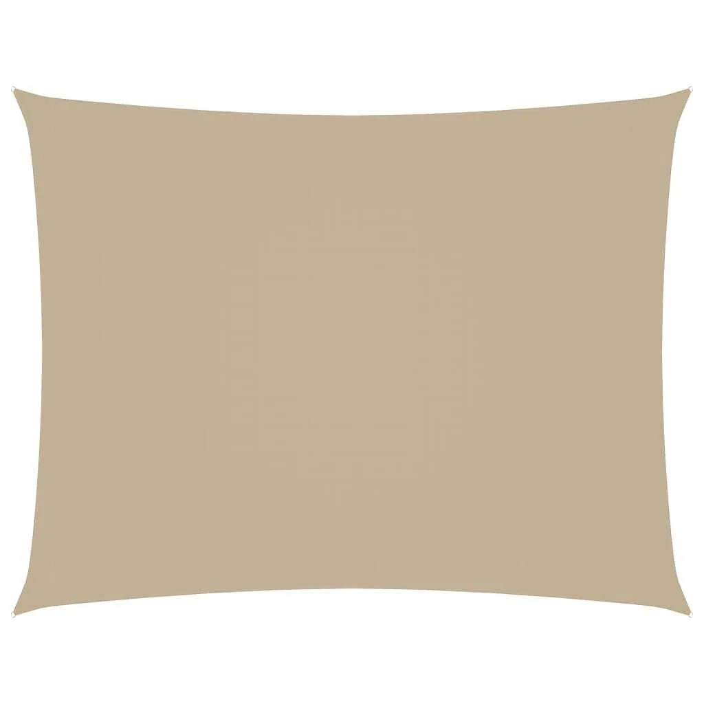 vidaXL Sun Sail Oxford Tessuto rettangolare 2,5x4 m Beige