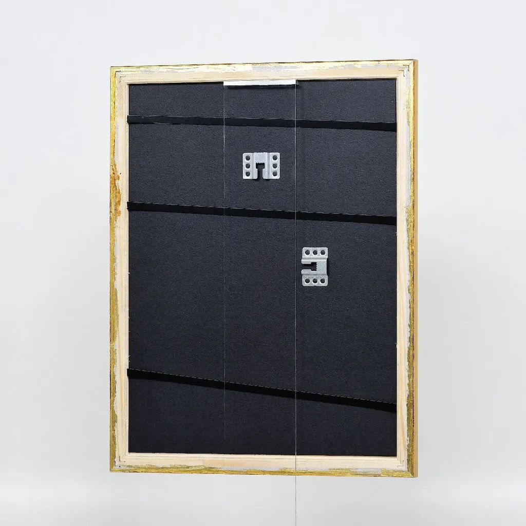 Cornice Oro A6 10,5x14,8 cm con Vetro Museo | Design Luxury Profilo 85 - 17