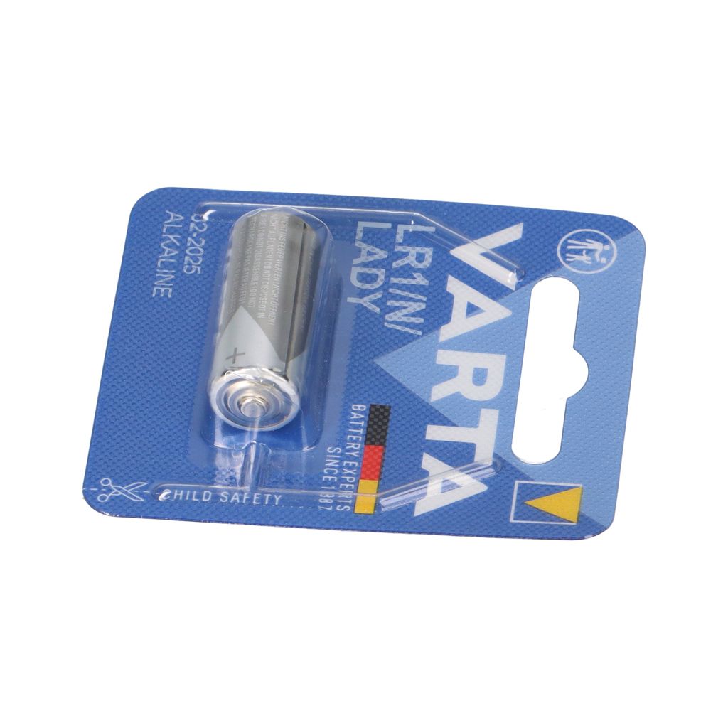 Varta High Energy Lady Batterie – LR1, 1,5 V, Mit Erhöhter Leistung Für Energiehungrige Geräte