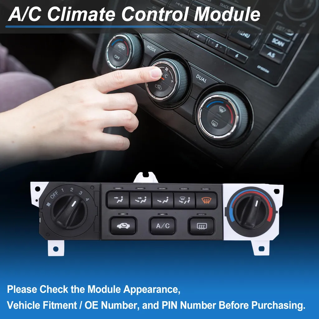 Unité de Contrôle Climatisation Chauffage Honda Odyssey 1999-2004