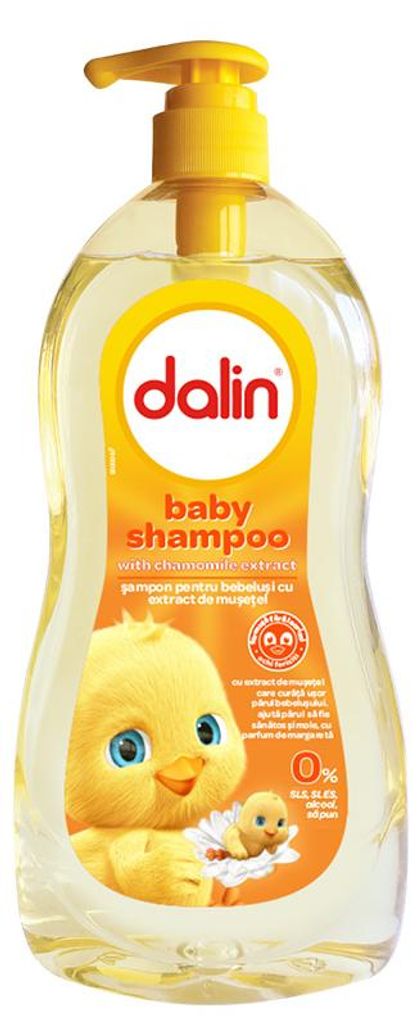 Baby-Shampoo für Kinder, Dalin, Puisor, tränenfreie Formel, Produktbild 