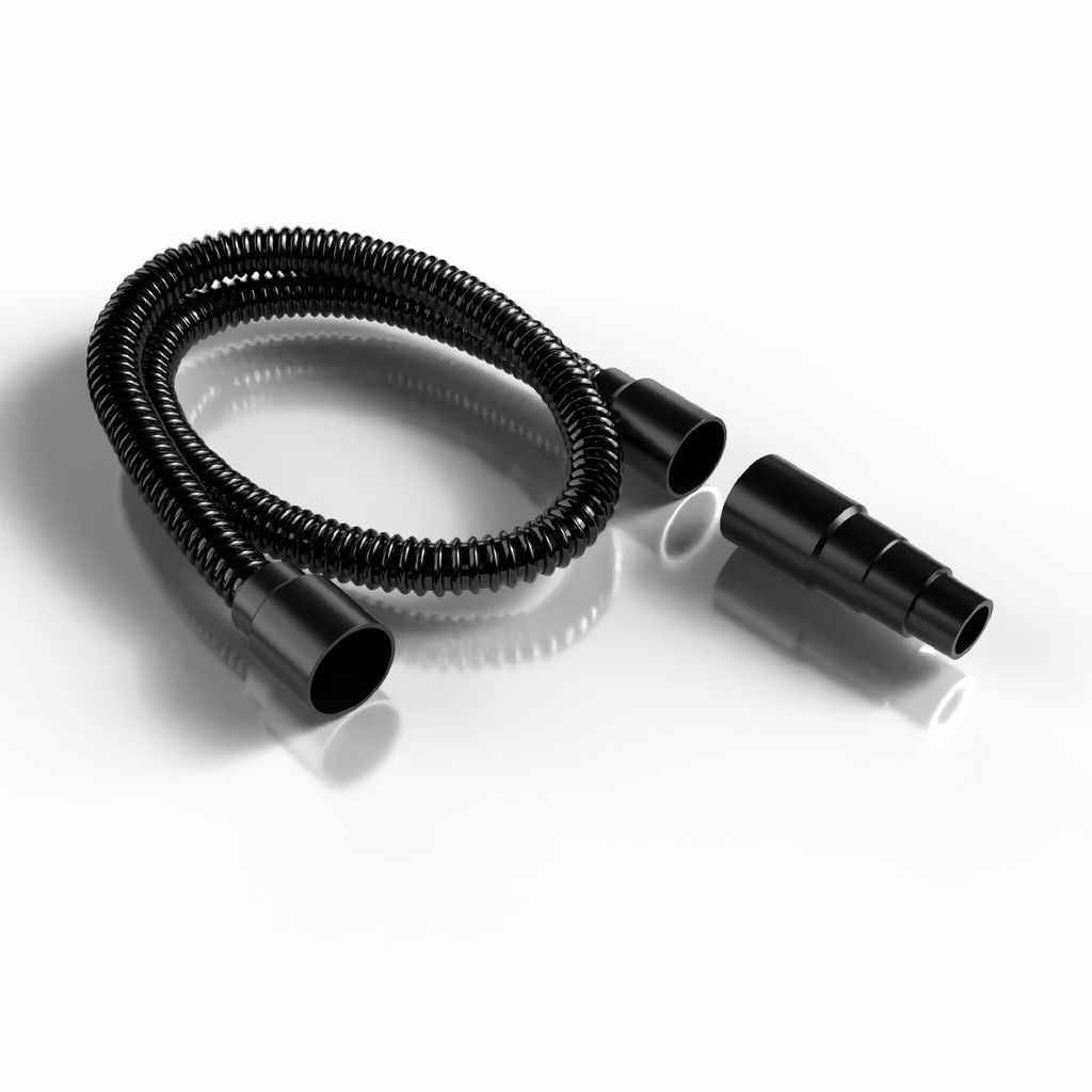 Staubabsaugungs-Set aus Schlauch und Adapter Reduzierstück