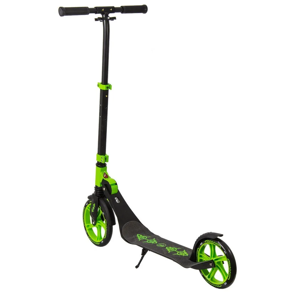 Trottinette PB Ornament 230 mm Vert - Modèle Robuste à Hauteur Réglable - 4