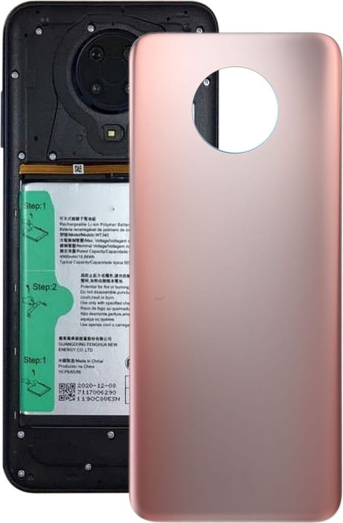 Für Nokia G50 Rückseite Akkudeckel Battery Back Cover Ersatzteil Reparatur Gold
