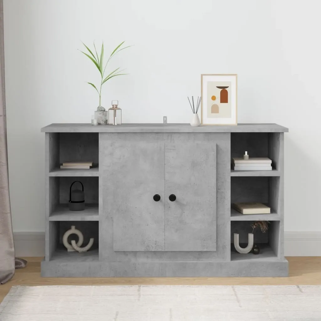 Madia Moderna 100cm Grigio Cemento | Mobile Soggiorno The Living Store