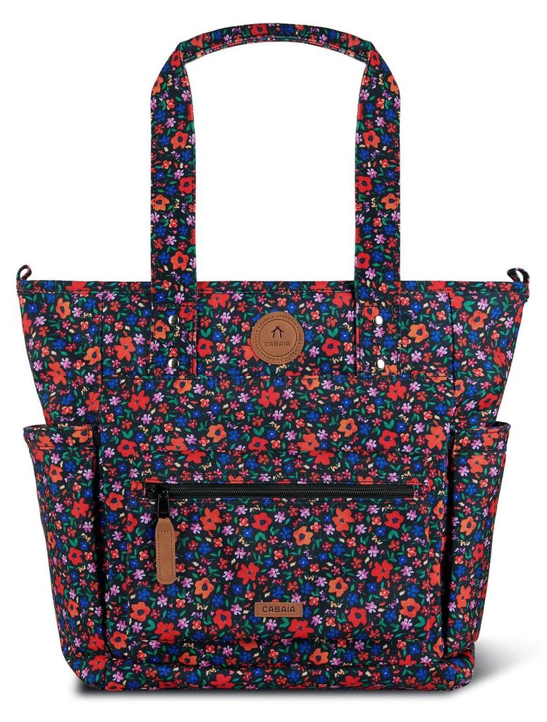 CABAIA Schultertasche mit Laptopfach Essentials Tote Bag Maupiti mehrfarbig