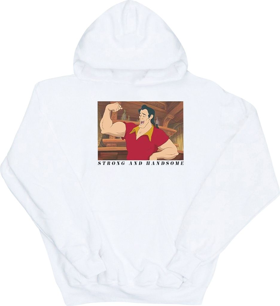 Disney - "Beauty And The Beast Handsome Brute" Kapuzenpullover für Herren BI6825 (4XL) (Weiß)