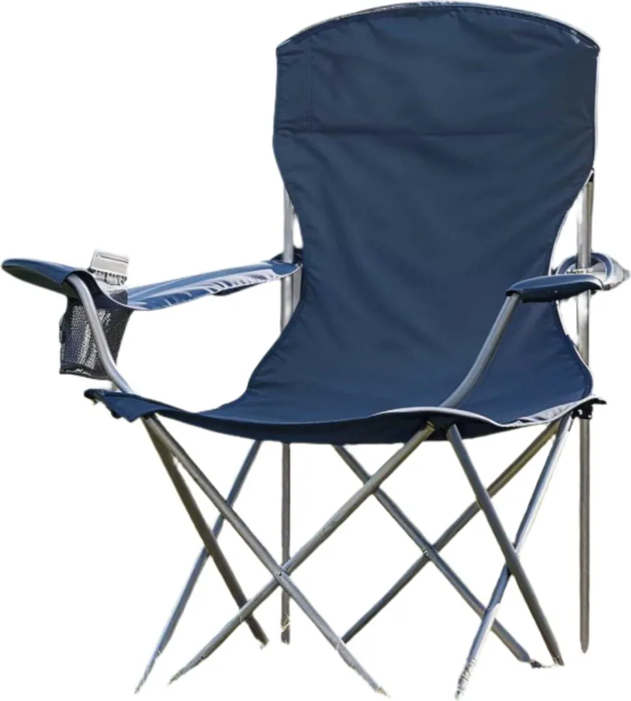 Chaise de Camping Stable 150 kg Rootz pour Finir avec les Sièges Fragiles