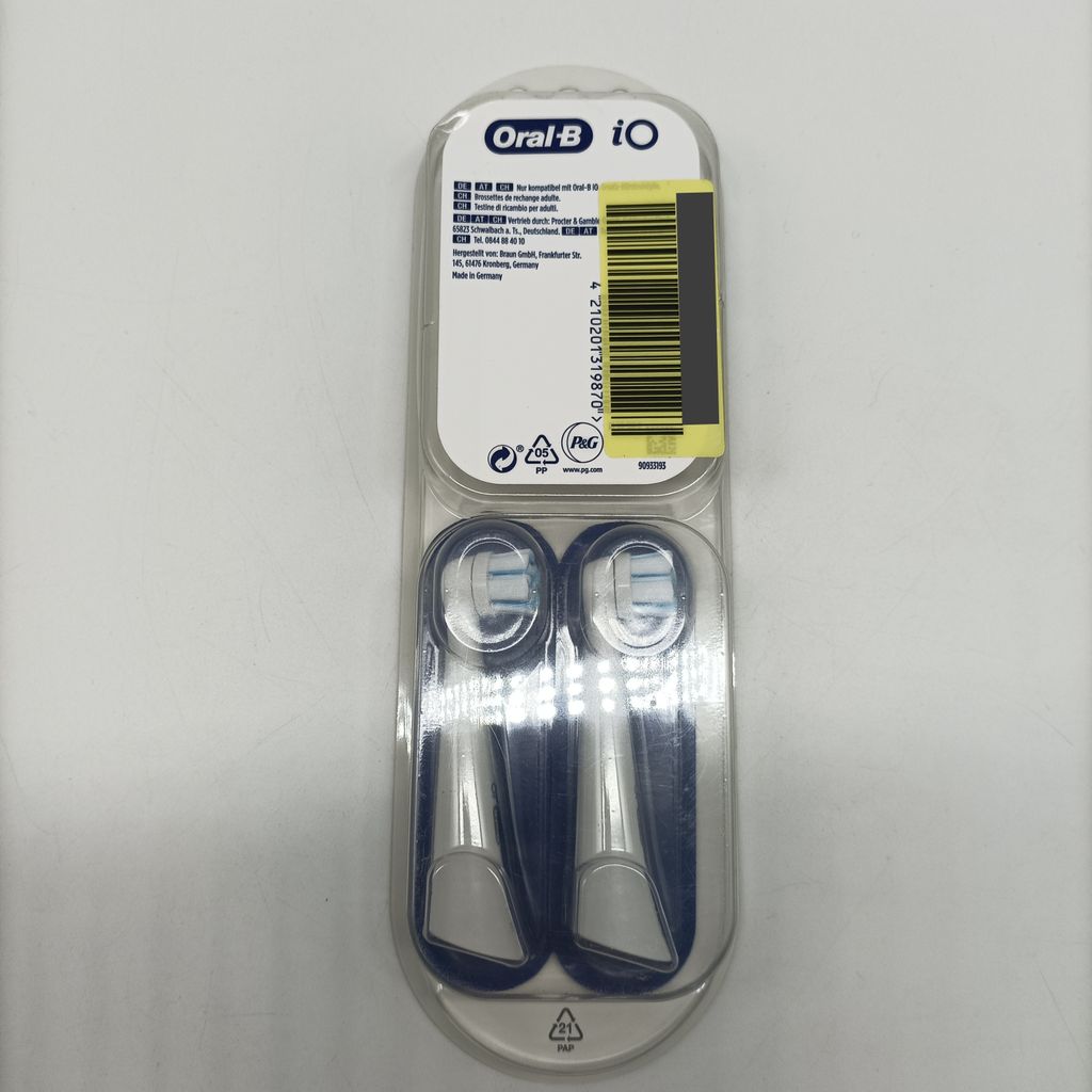 Oral-B iO Aufsteckbürsten Sanfte Reinigung 2er Produktbild 29